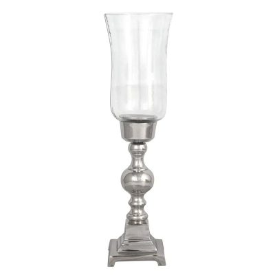 Windlicht in Silber
